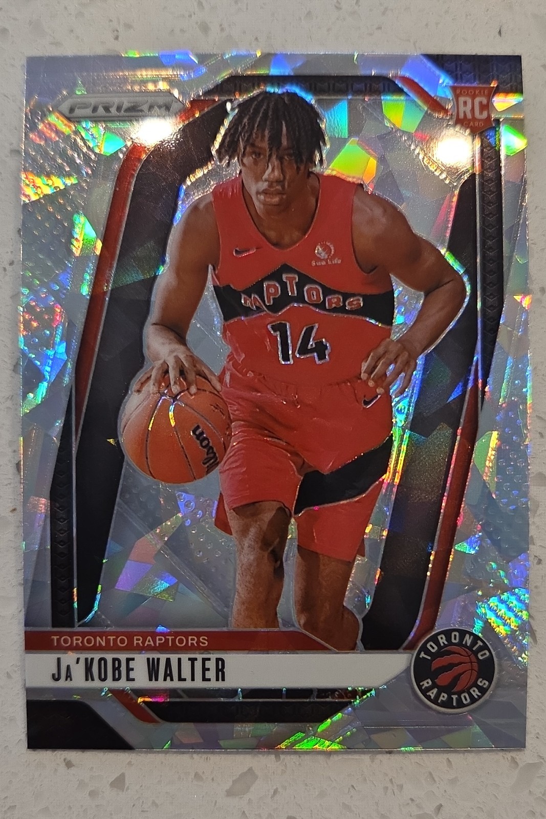 2024-25 Panini Prizm - Ja'Kobe Walter #223 Ice Prizm (RC)