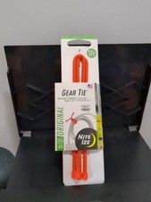 Nite Ize Gear Tie 12 in. L Orange Twist Ties