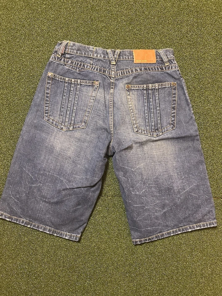 Sean John Baggy Jorts Men's Blue Denim Jean Shorts Size 32 Y2K Hip Hop Vintage - Image 4 of 4