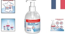Gel Hydroalcoolique Mercurochrome 250ml - Antibactérien Instantané et Pratique