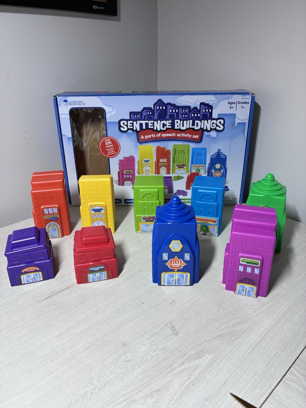 Learning Resources Sentence Buildings Parts Of Speech Activity Set Homeschool
