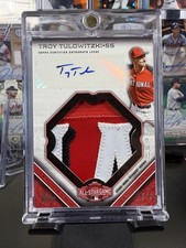 2015 Topps Troy Tulowitzski All Star Jumbo Patch Auto /6 Colorado Rockies 