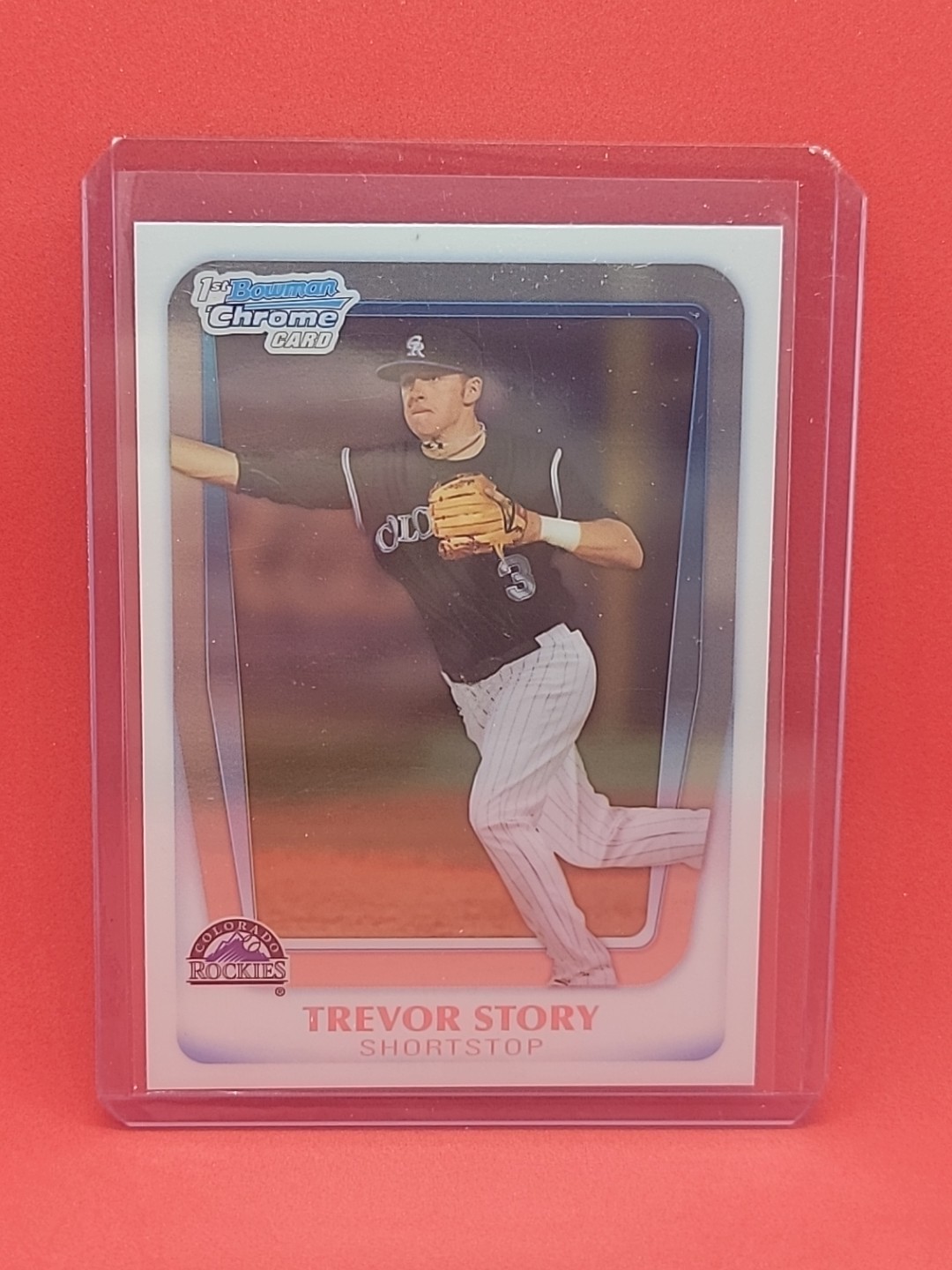 2011 Bowman Draft Picks & Prospects - Chrome Prospects Trevor Story #BDPP84 (RC)