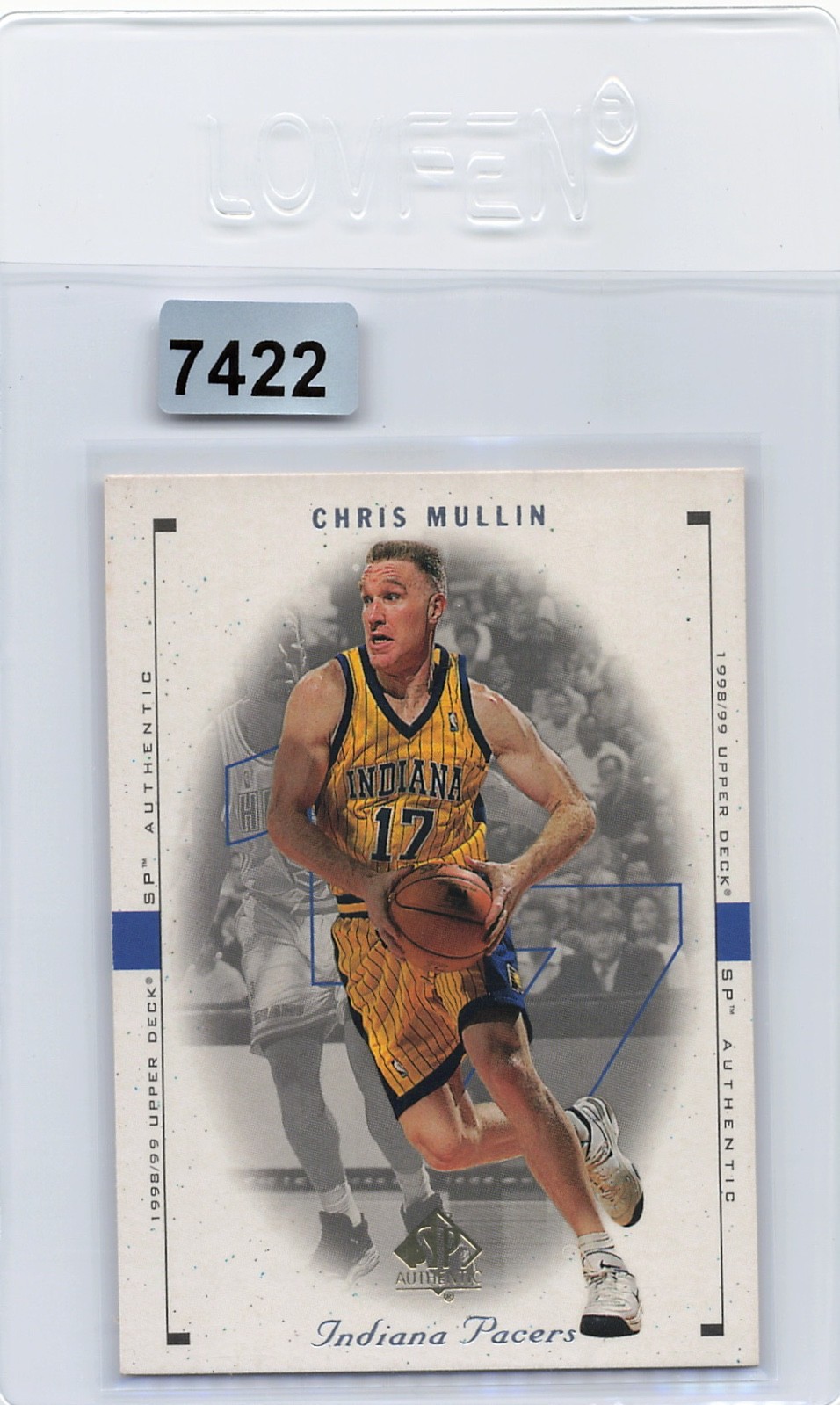 1998-99 SP Authentic - Chris Mullin #40