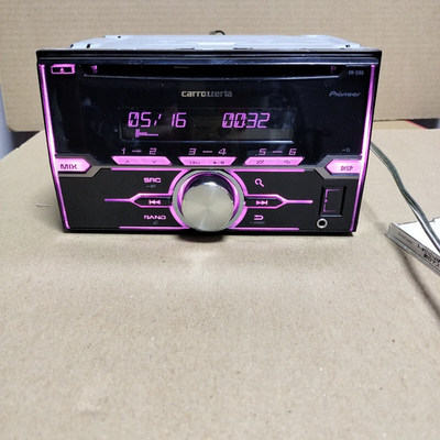 Pioneer Carrozzeria FH-3100 CD USB Car Audio Head Unit Working