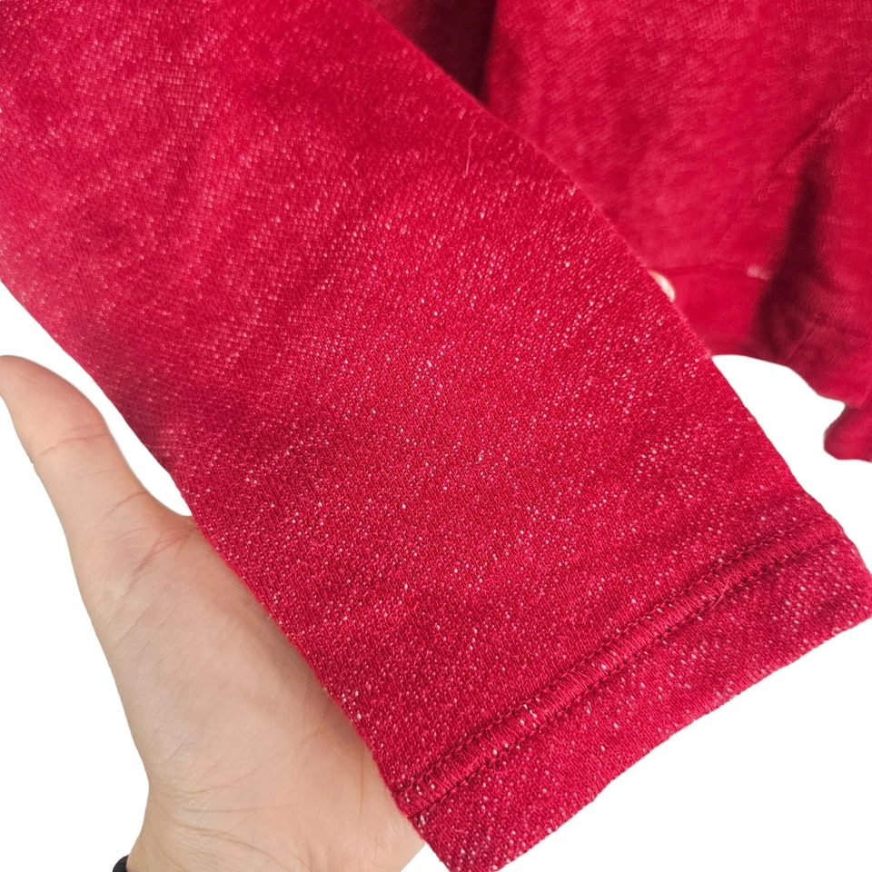 Толстовка женская Ralph Lauren с воротником-хомутом классическая опрятная размер XL праздничная красная - Изображение 4 из 4