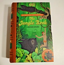 Professor Puzzle The Jungle Book puzzle Library 252-Piece puzzle Sealed Dbl Side