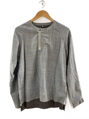 OAMC (OVER ALL MASTER CLOTH) Long Sleeve Shirt -- Wool Gray Ombre CK