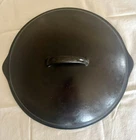 Unmarked No. 9 Wagner Ware Cast Iron Chicken Fryer Skillet Lid - Lid Only