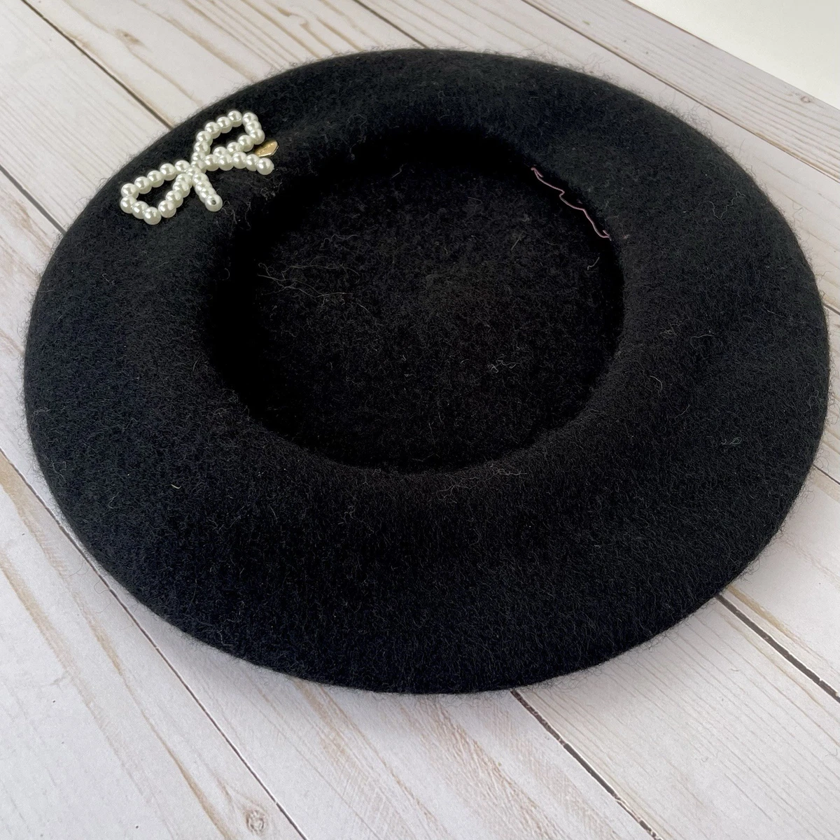 Juicy couture hat eat couture wool black candy Y2K jockey rider hat equestrian Juicy Couture Black Hats for Women for sale | eBay main image 2