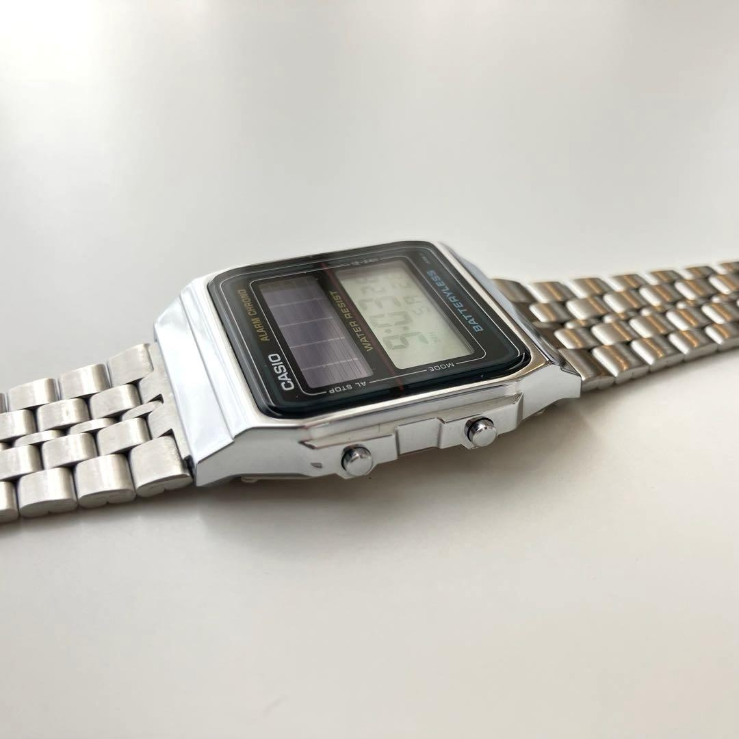 CASIO AL-180 80s “Old CASIO”チープカシオ ソーラー CASIO AL-180 Old Casio 80s Solar Digital Watch Vintage Retro