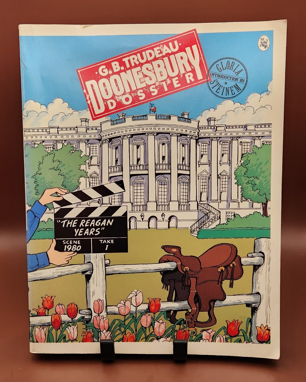 Doonesbury Dossier: The Reagan Years by G.B. Trudeau 1984 Paperback VG w/ Color