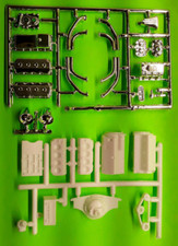 Amt 1966 Barracuda Hemi Under Glass 125 Funny Drag Car 426 Blower Motor Engine