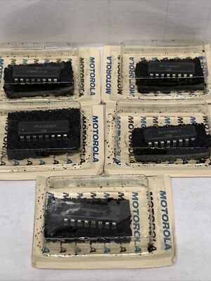 MC14040CP MOTOROLA POSITIVE ADJ VOTAGE REGULATOR IC 14 PIN DIP (LOT OF 5)