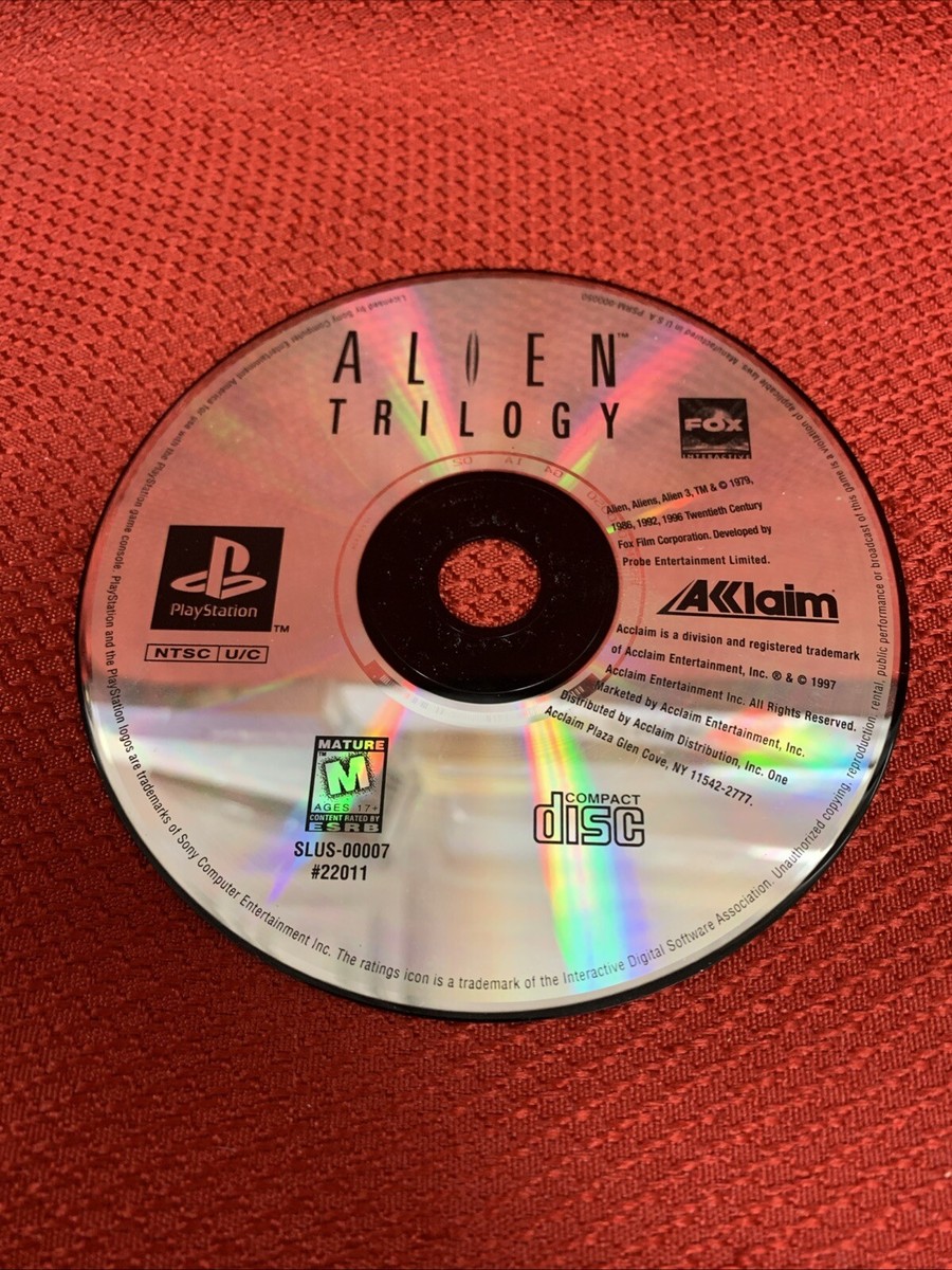 Alien Trilogy (Sony PlayStation PS1) DISC ONLY *TESTED