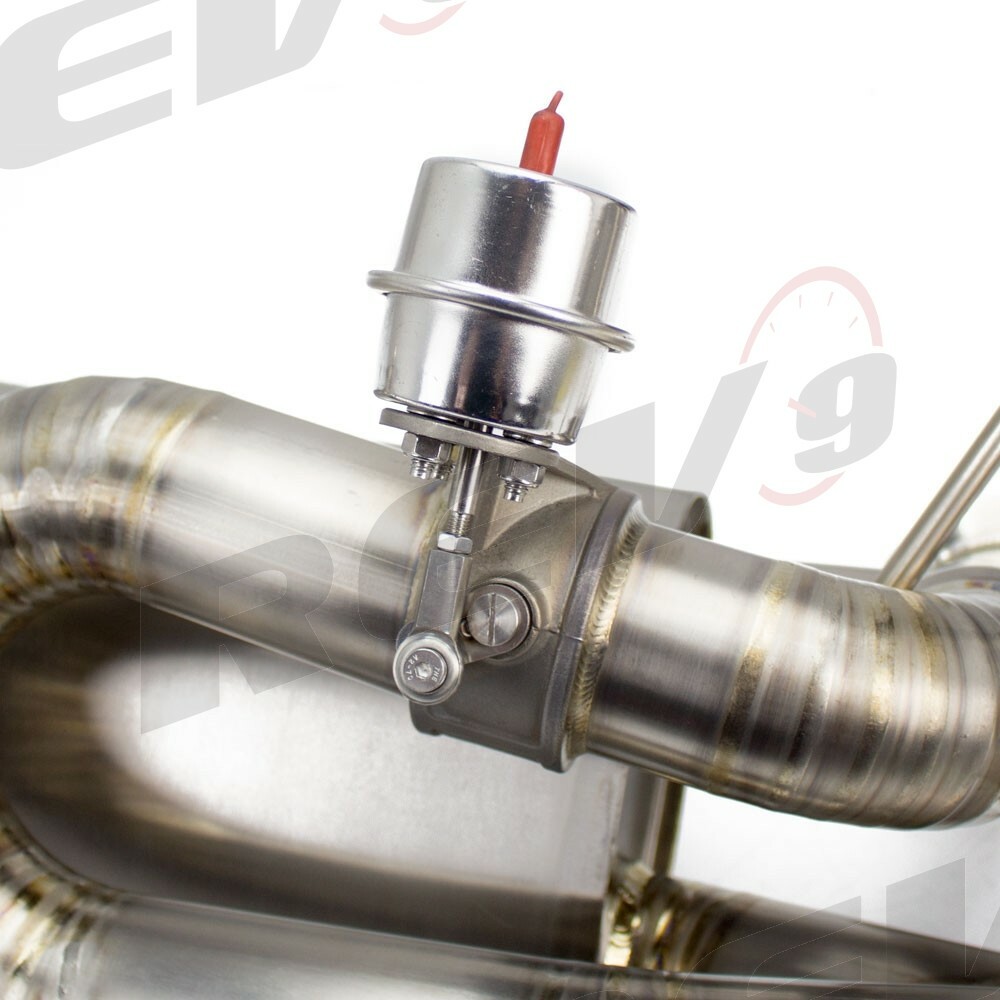 Rev9 CB-202-TI Cat-Back Valved Exhaust Kit Titanium Fits Audi R8 4.2L V8 2008-12