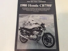1980 Honda CB750F Motorcycle Brochure
