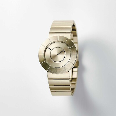 ISSEY MIYAKE NY0N005 SEIKO TO Tokujin Yoshioka Design  Watch Men's Gold New