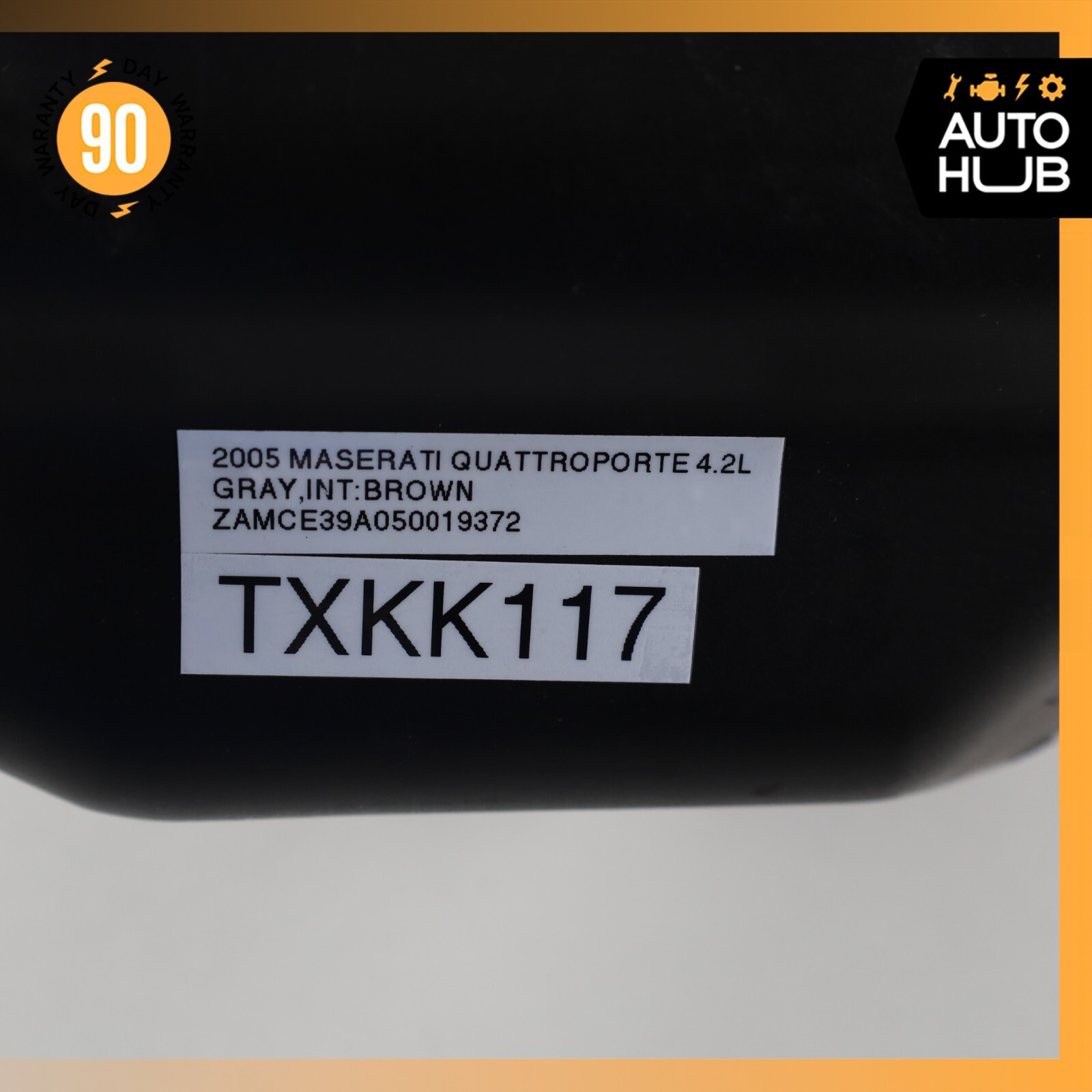 03-08 Maserati Quattroporte Headlight Windshield Washer Bottle Tank OEM 29k