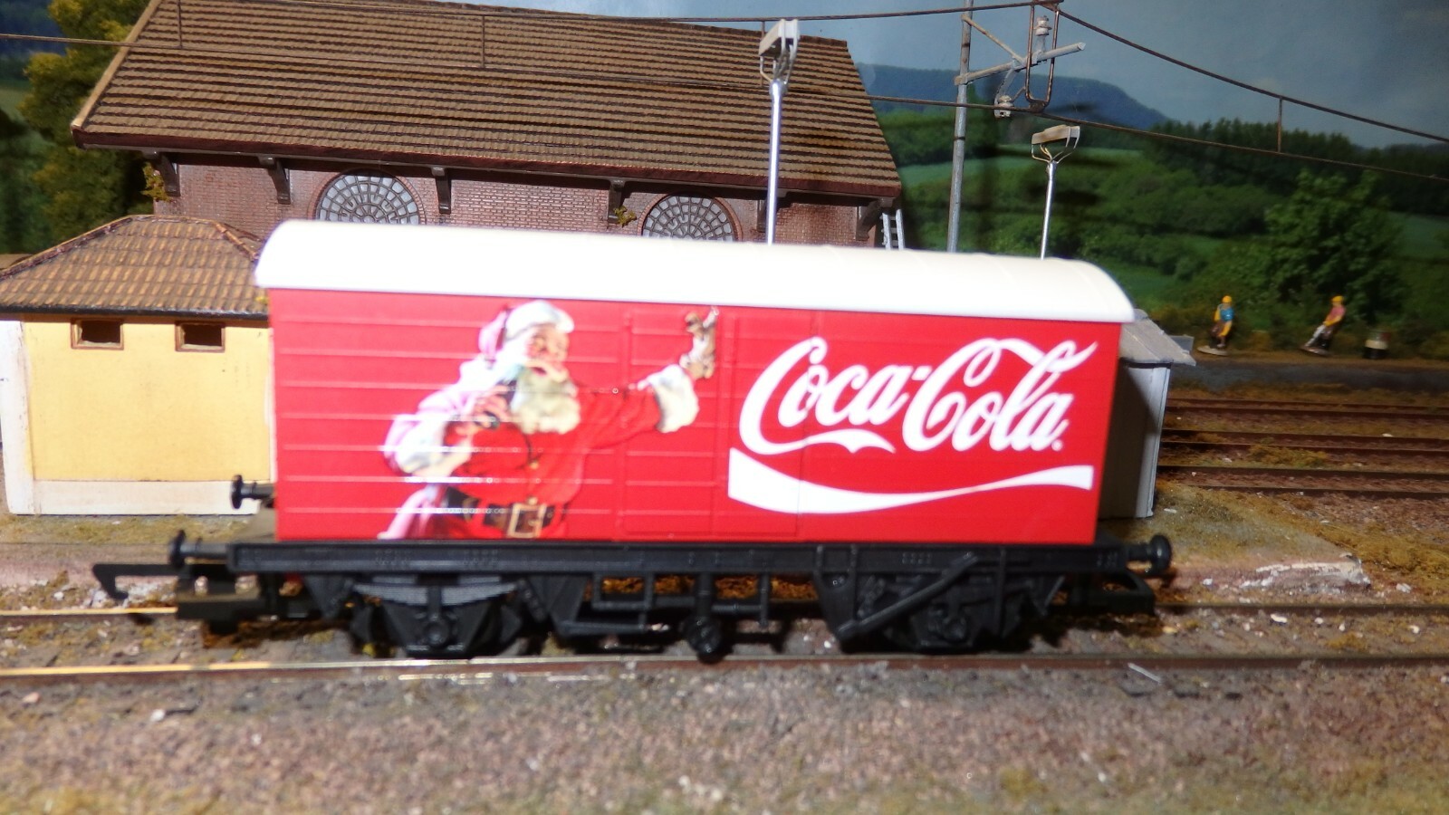 hornby coca cola train set