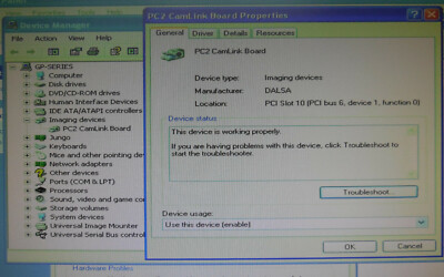 Dalsa PC2-CAMLINK OC-PC2B-CCVM4 Framegrabber