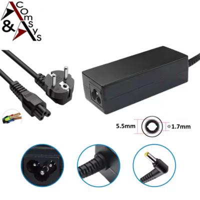 Netzteil  19V 3.42A 5.5*1.7mm Ladegerät Acer Aspire TravelMate + Stromkabel #3