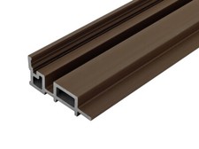 Cladco Clearance Composite Internal Corner Trim For Slatted Wall Cladding, 2.5m