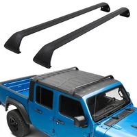 2PCS Cross Bars Fit for Jeep Gladiator JT 2&4 Door 2020-2025 Roof Rails Rack ALU