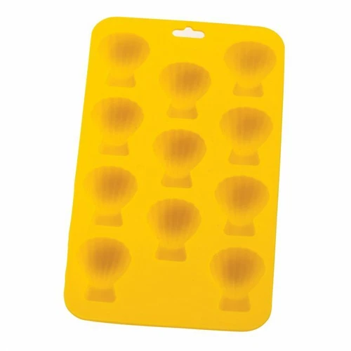 HIC Silicone Shell Ice Cube Tray and Baking Mold - Thumbnail 2