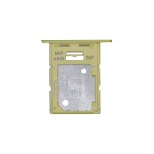SIM microSD Card Tray Dual for Samsung Galaxy A15 Personality Yellow Replacement