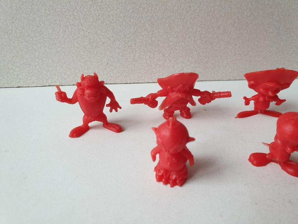Lot de 8 figurines plastique - Looney Tunes - 1967 Vintage - Photo 2/3