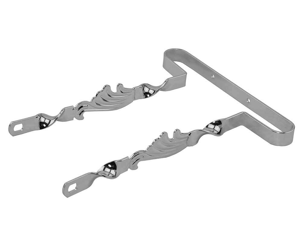 Original Lowrider bike Wing Twisted Bumper Front/Rear Chrome.
