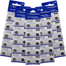 50 PCS LR57 AG7 395 LR927 1.5V Alkaline Battery for Watch Remote US Free ship