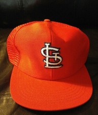 St. Louis Cardinals Vintage SnapBack Hat cap Mesh Trucker Universal MLB RARE s/m