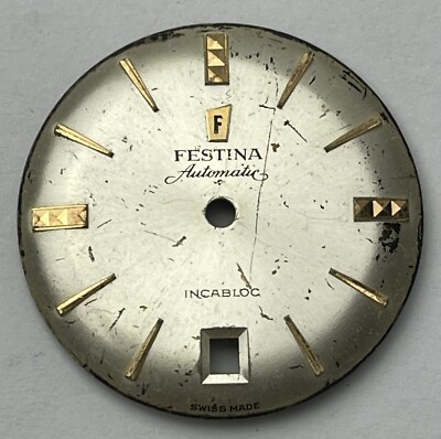 FESTINA AUTOMATIK INCABLOC 28,5Mm Original Zifferblatt