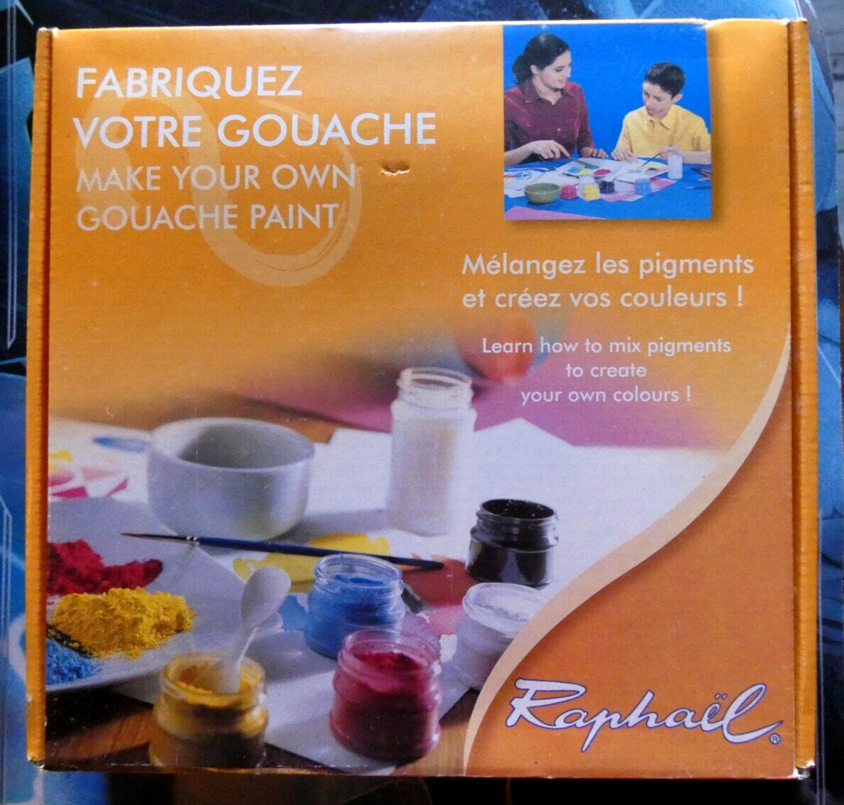 Fabriquez votre gouache avec les pigments et le couteau Raphaël pour artistes