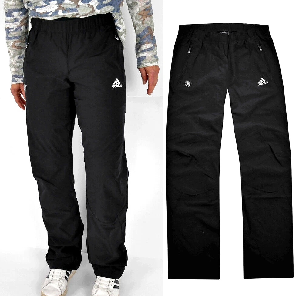 Adidas Womens Softshell Waterproof Hiking Pants Gymnastics Black