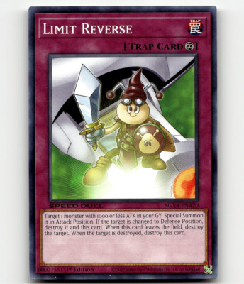 Yugioh Limit Reverse - Speed Duel GX: Midterm Destruction