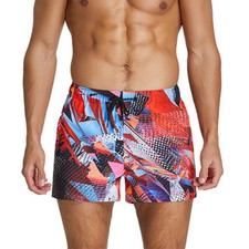 Seobean Men's Beach Board Shorts Surf Sport Swimwear Trunks Colorful Swimsuit