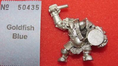Warhammer Black Orc Musiker Schlagzeuger Body Orcs Metal Spiele Workshop GW 2000 OOP