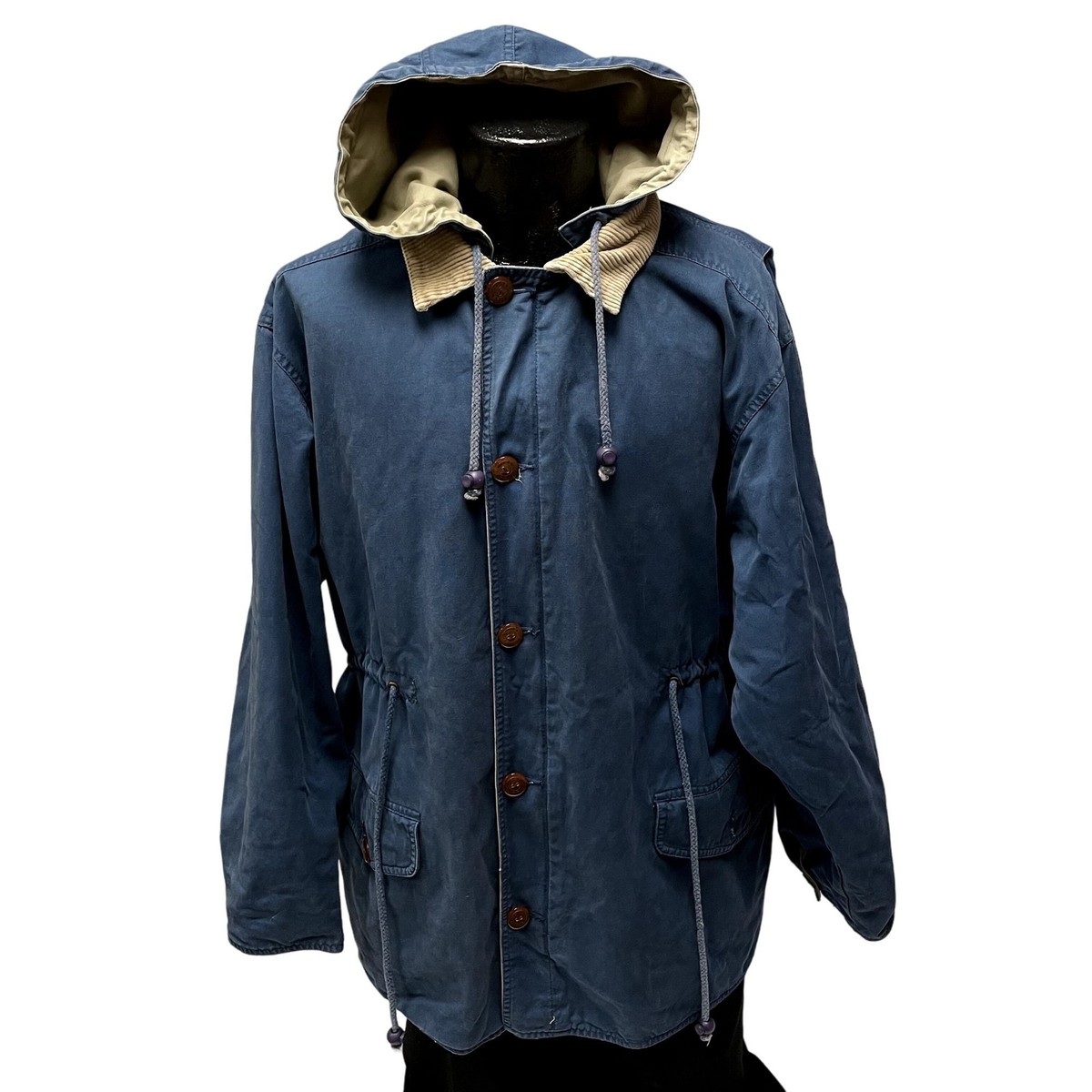  ジャケット 80's Northern Reflections Beige REVERSIBLE Hunting Hooded SAFARI