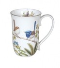 Australian Birds Fine Bone China Coffee Tea Mug Cup 405cc Kookaburra&Blue Wren