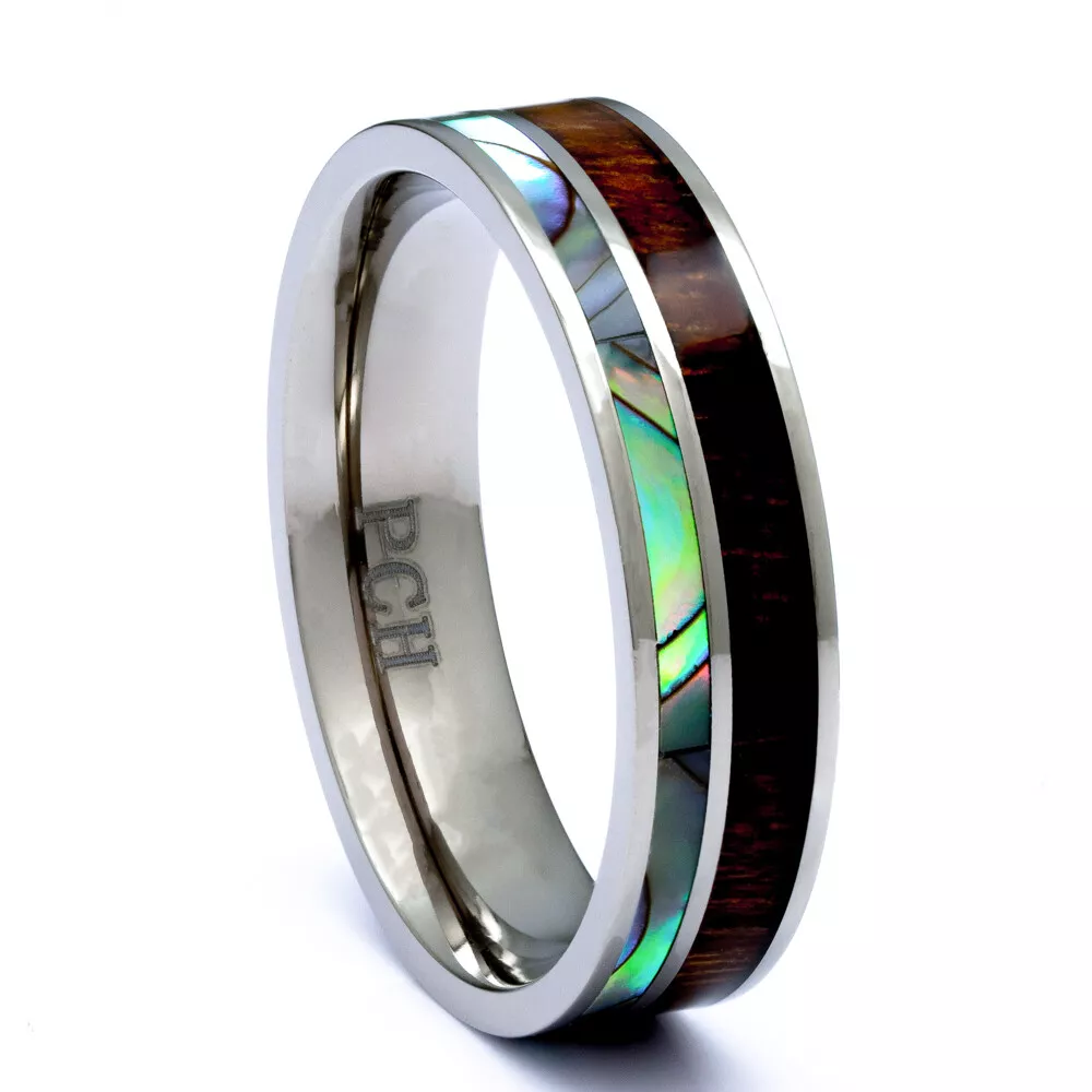 Hawaiian wood ring deals