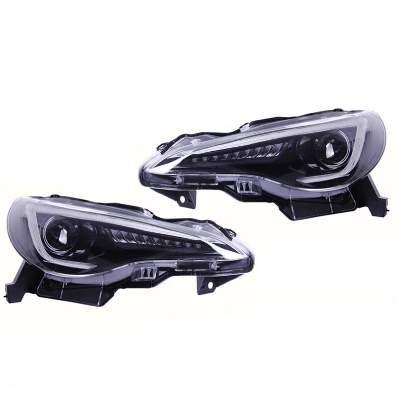 Pair For 2012-2020 Toyota 86 GTS Subaru BRZ VLAND 3D LED DRL Projector Headlight - Image 2 of 4