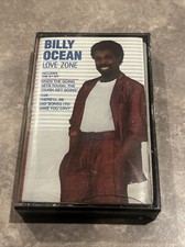 Billy Ocean Love Zone cassette tape  TESTED  