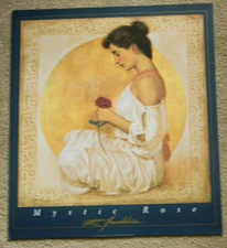 Richard Franklin "Mistyc Rose" Vintage Poster on Heavy Paper 30x27 Free Shipping