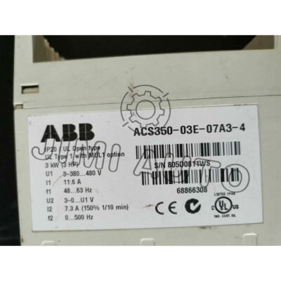 ACS350-03E-07A3-4 ABB Frequency Converter  Brand New in Box!Spot Goods Zy
