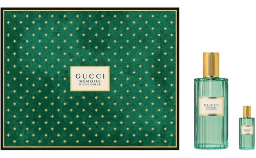 Gucci Memoire D'une Odeur 60ml Eau De Parfum Spray & EDP 5ml Unisex - Gift Set