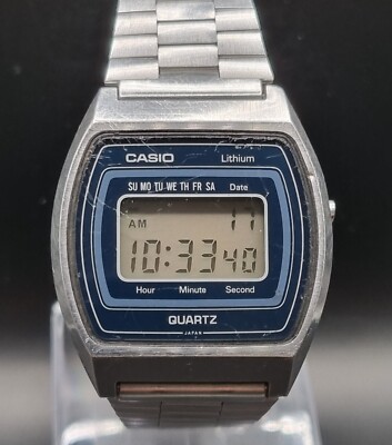 Casio 58-S005 LCD Vintage Uhr