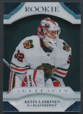 2021-22 Upper Deck Artifacts 2020-21 Update - Clear Cut Rookies Kevin Lankinen